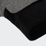 Windhundmantel Brooklyn Long Tweed Black