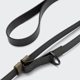 Detail of Dog Hands Free Leash Biothane Black