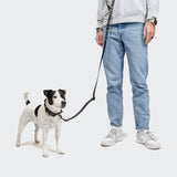Hands Free Dog Leash BioThane Ipanema Black-Olive