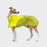 Dog Raincoat AKTIV Neon Green/Light Olive