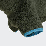 CLOUD7 Dog Sweater Cornwall in colour Olive Green_detail