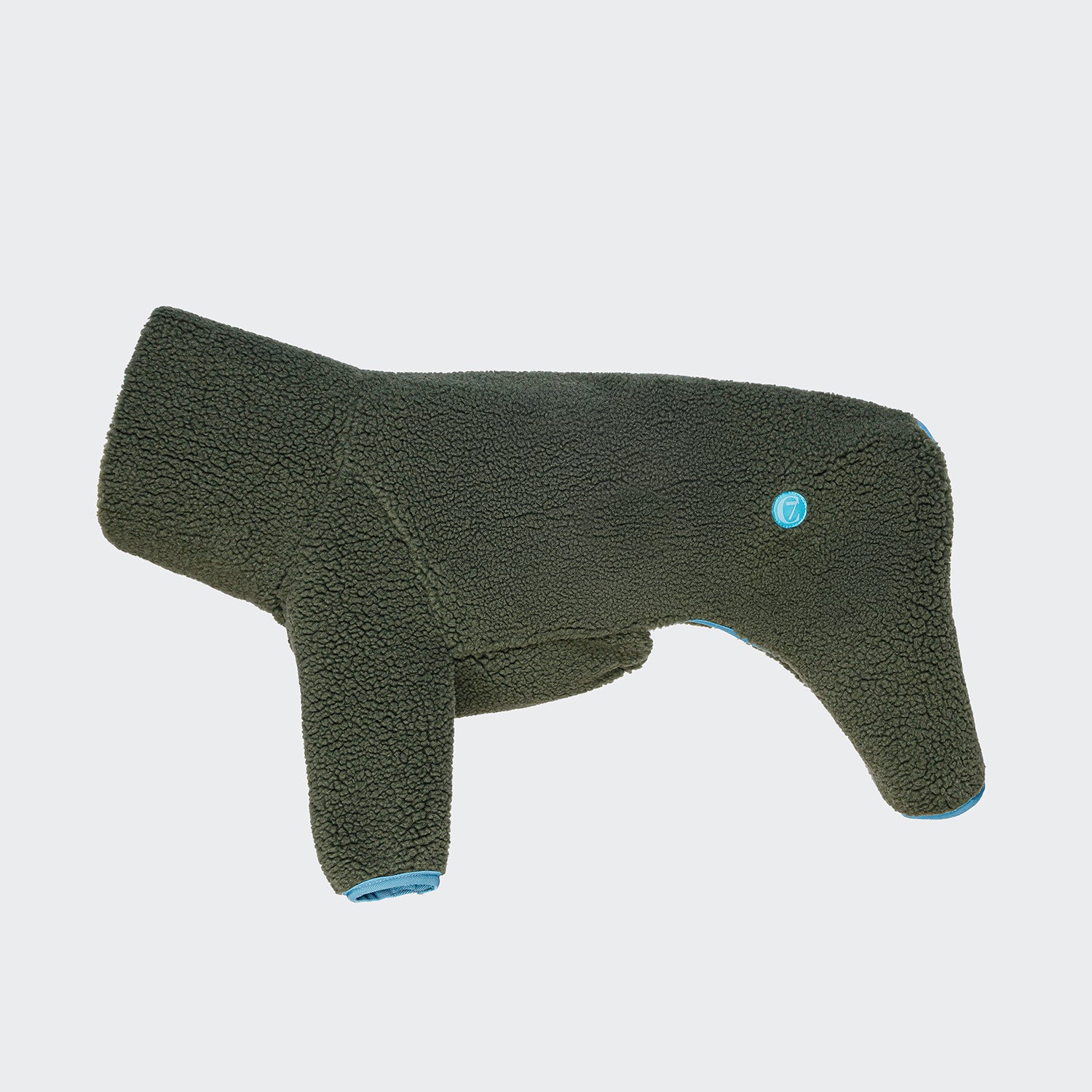 CLOUD7 Dog Sweater Cornwall in colour Olive Green