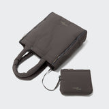 Travel Bed & Tote Bag AKTIV Puffer Dark Grey/Khaki