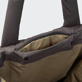 Travel Bed & Tote Bag AKTIV Puffer Dark Grey/Khaki