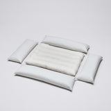 Cloud7 Hunde Bett Sleepy Deluxe Tweed Grey Matratze & Seitenelemente