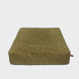 Dog Bed Cube Curl Green