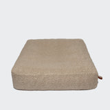 Dog Bed Cube Curl Cream