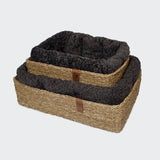 Dog Basket Hideaway Curl Chocolate