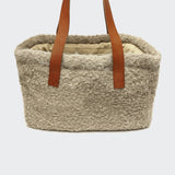 Dog Carrier Verona Wool Beige