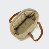 Dog Carrier Verona Wool Beige