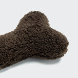 Plush Dog Toy Love Bone Brown