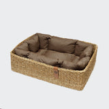 Dog Basket Hideaway Canvas Hazelnut