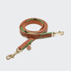 Dog Leash Kings Park Cognac/Green