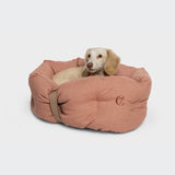 Dog Bed LTTL Snoozy Linen-Mix Dusty Rose