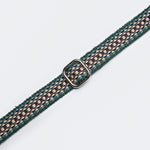 adjustable dog collar in green tones creative