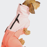 Dachshund Raincoat AKTIV Peach/Neon Pink