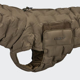 Dog Coat Alaska Seersucker Coffee