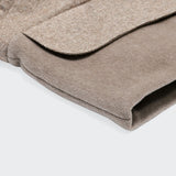 Dog Coat Brooklyn Long Tweed Beige