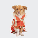 Dog Bathrobe Wannsee Stripes