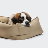 Hundebett Boost Canvas Beige