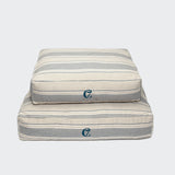 Dog Bed Homey Linen Natural/Blue