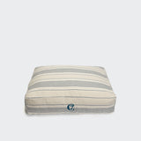 Dog Bed Homey Linen Natural/Blue