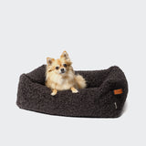 Dog Bed Sleepy Deluxe Curl Chocolate