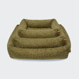 Dog Bed Sleepy Deluxe Curl Green