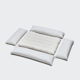 Hundebett Sleepy Linen-Mix Faded Rose Mélange