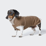 Hundemantel Dackel Brooklyn Flanell Hazel