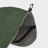 Hundemantel Brooklyn Long Flannel Fern Green