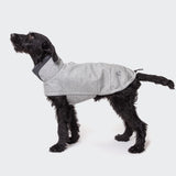 Dog Coat Brooklyn Flannel Grey