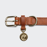 Dog Collar Hyde Park Cognac