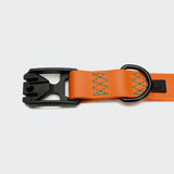 Dog Collar BioThane Ipanema Orange-Aqua