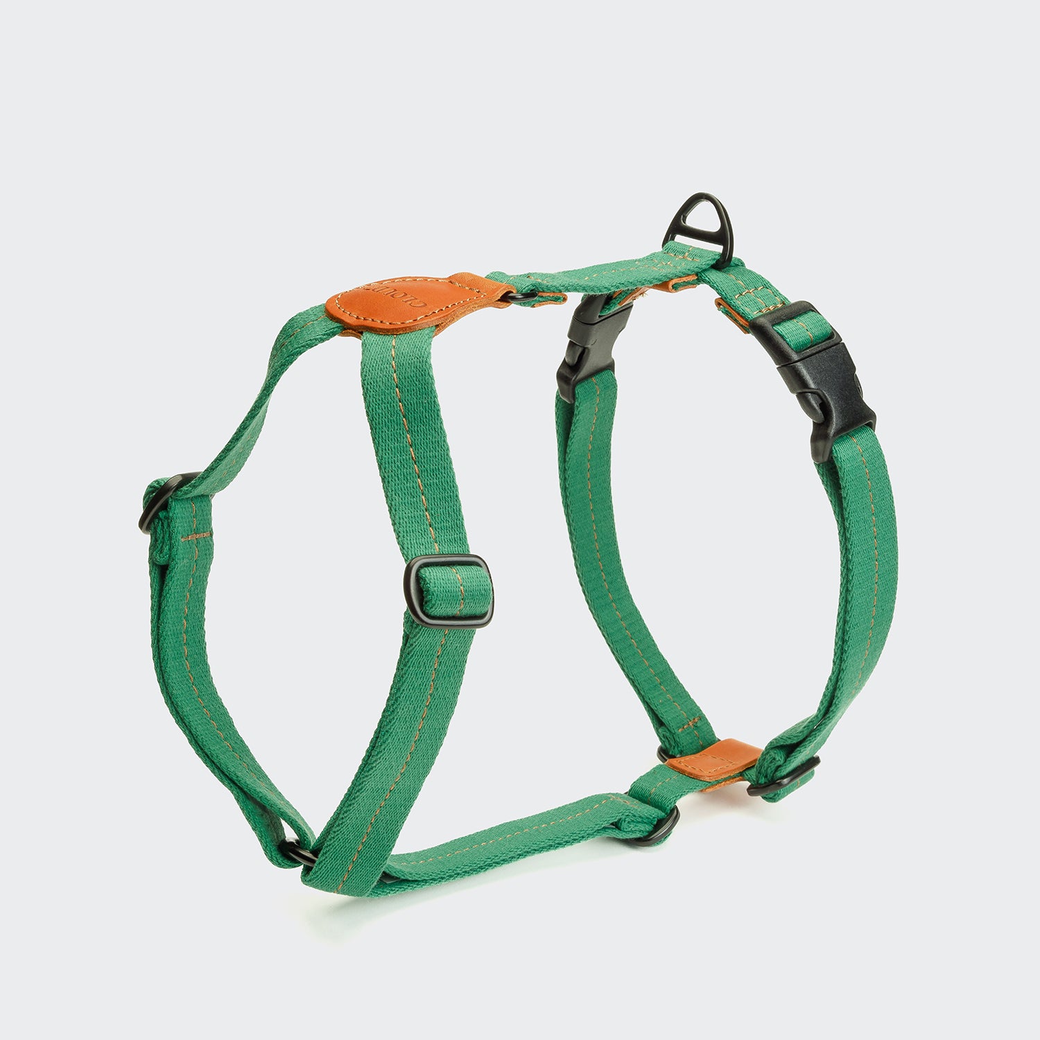 Dog Harness Madeira Amber Green/Brown