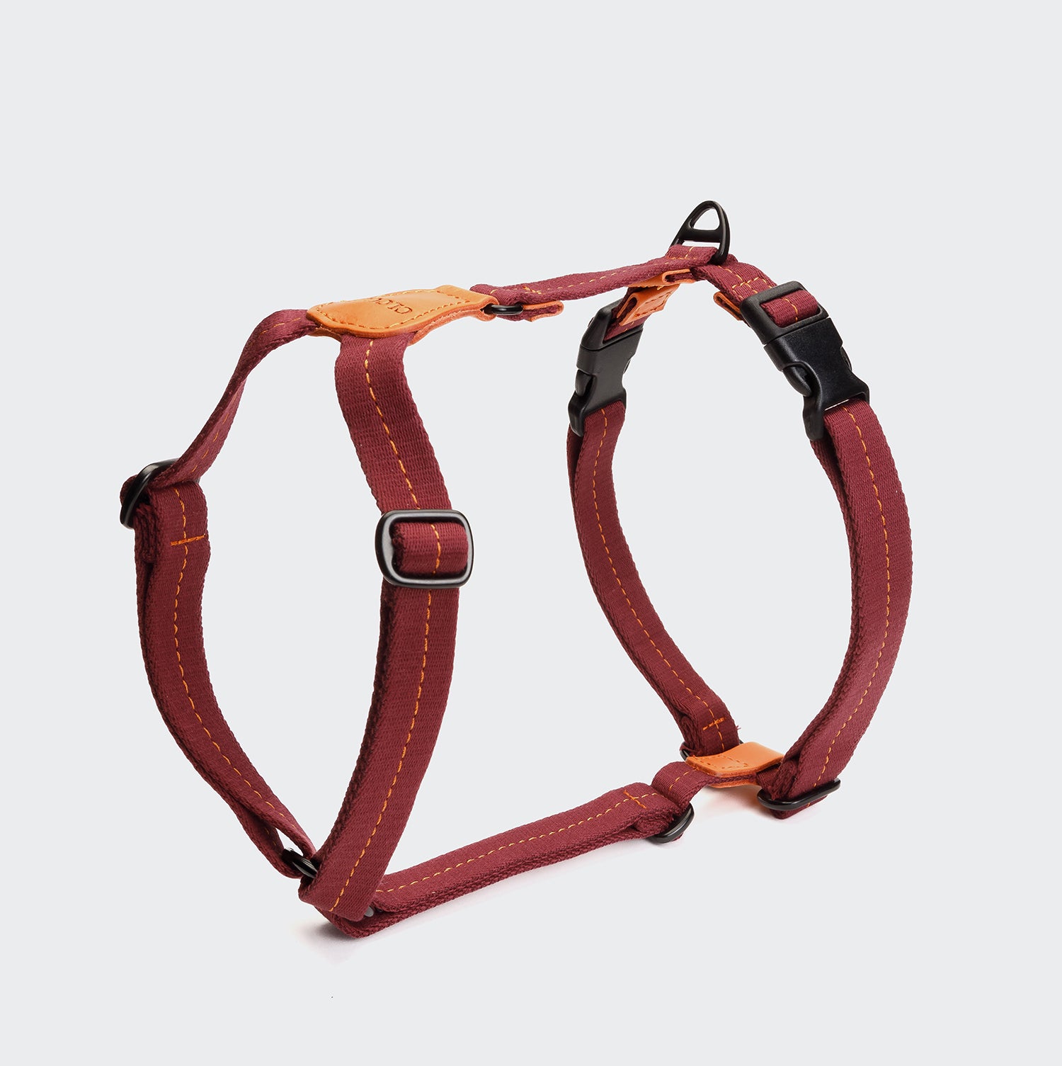 Dog Harness Madeira Papaya orange/rusty red