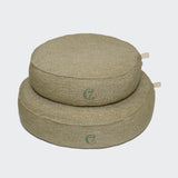 Hundebett Pouf Tweed Mélange Greenish