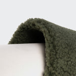 CLOUD7 Dog Sweater Cornwall in colour Olive Green_detail