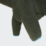CLOUD7 Dog Sweater Cornwall in colour Olive Green_Detail