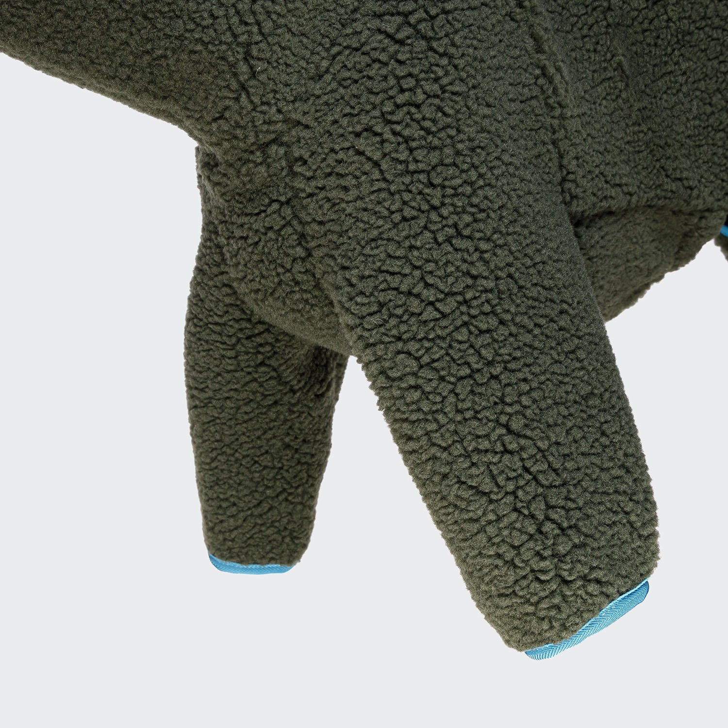 CLOUD7 Dog Sweater Cornwall in colour Olive Green_Detail
