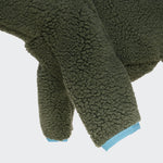 CLOUD7 Dog Sweater Cornwall in colour Olive Green_detail