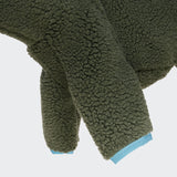 CLOUD7 Dog Sweater Cornwall in colour Olive Green_detail
