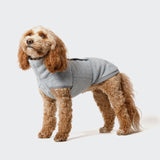 Hundepullover Fleece Derby Light Grey