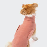 Dog Sweater Fleece Derby 2.0 Faded Rose