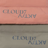 Travel Bed & Tote Bag AKTIV Puffer Khaki/Peach