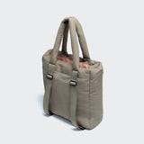 Travel Bed & Tote Bag AKTIV Puffer Khaki/Peach