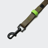 Schleppleine BioThane Ipanema Olive-Neon Green