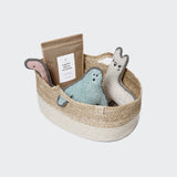 Cuddly storage basket