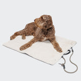 Hundereisebett Canvas Black