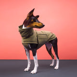 Hundemantel Yukon Teddy Khaki